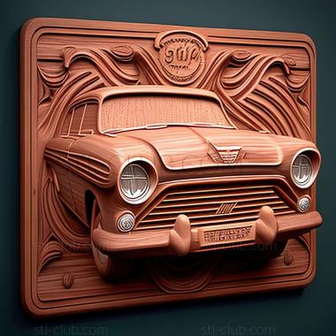 3D model Ford Consul (STL)